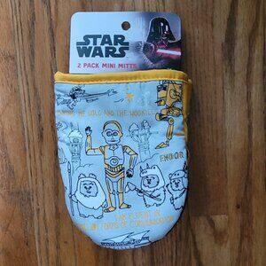 NWT - STAR WARS - Return of the Jedi Oven Mitt 2-Pack - Heat Resistant - Disney